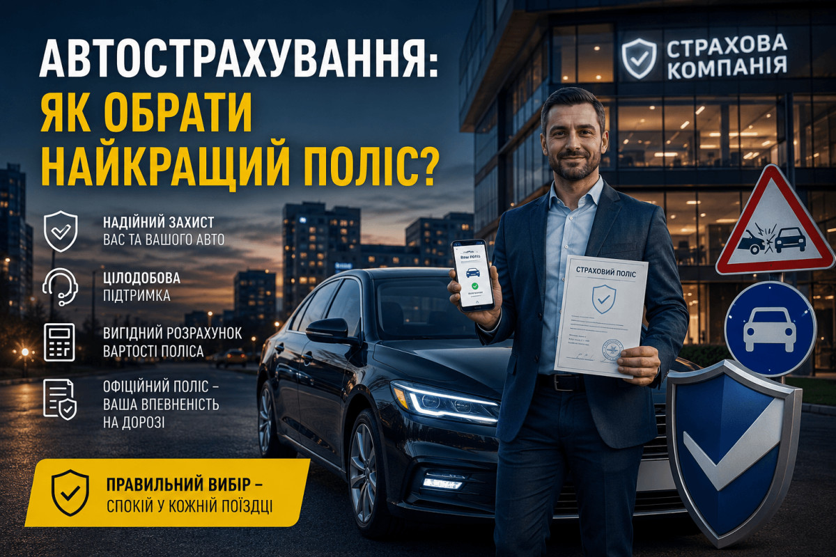 Автострахування: як обрати найкращий поліс?