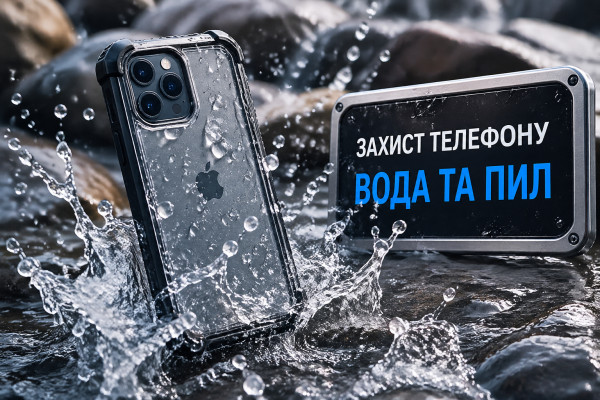 Як захистити телефон від води і пилу? - 1