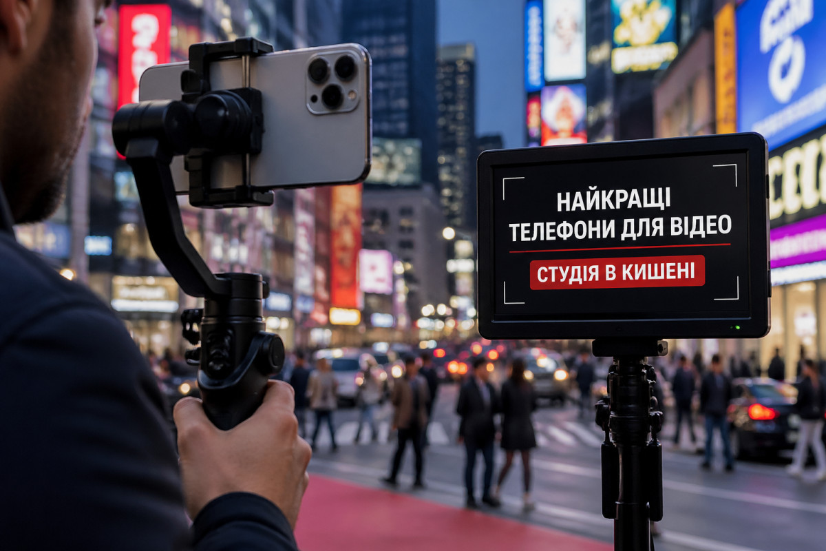 Огляд найкращих телефонів для відеозйомки