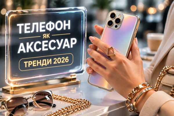 Телефон як стильний аксесуар: модні тенденції 2026 - 1