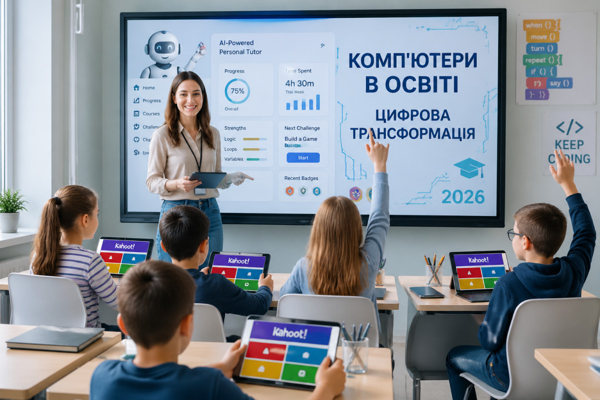 Як комп'ютери змінюють світ освіти