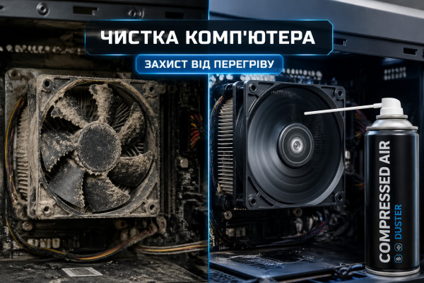 Чому важливо регулярно очищати комп'ютер від пилу - 1