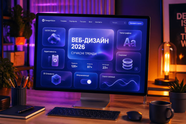 Веб-дизайн: тренди, які варто знати - 1