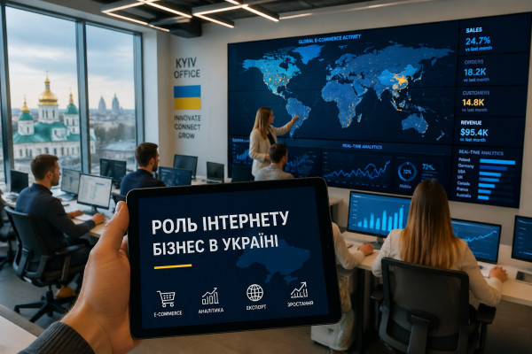 Роль Интернета в развитии бизнеса в Украине - 1