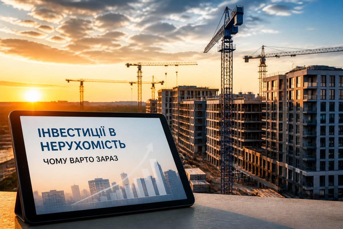 Нерухомість в Україні: чому варто інвестувати зараз
