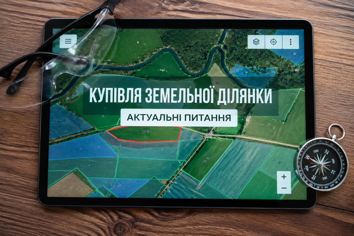 Актуальні питання щодо купівлі земельної ділянки