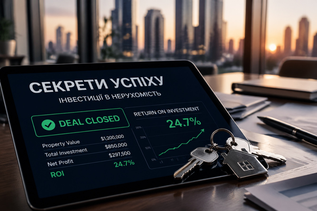 Секрети успішної інвестиції в нерухомість