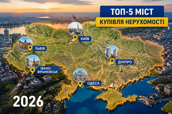 Топ-5 міст для покупки нерухомості в Україні - 1