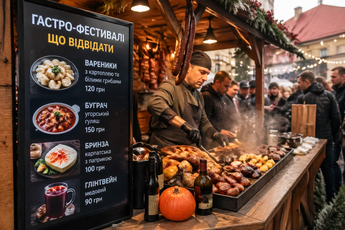 Гастрономічні фестивалі України: що варто відвідати
