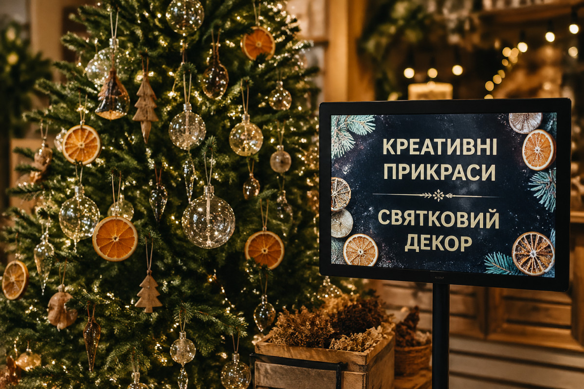 Креативні ідеї для святкових прикрас