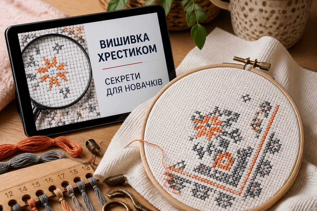 Секрети успішної вишивки хрестиком для новачків