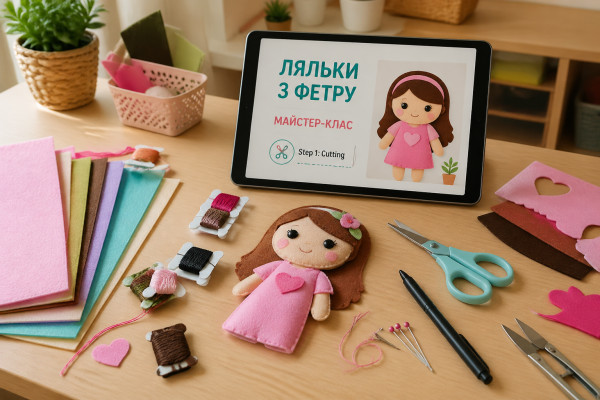 Виготовлення ляльок з фетру: покроковий майстер-клас - 1