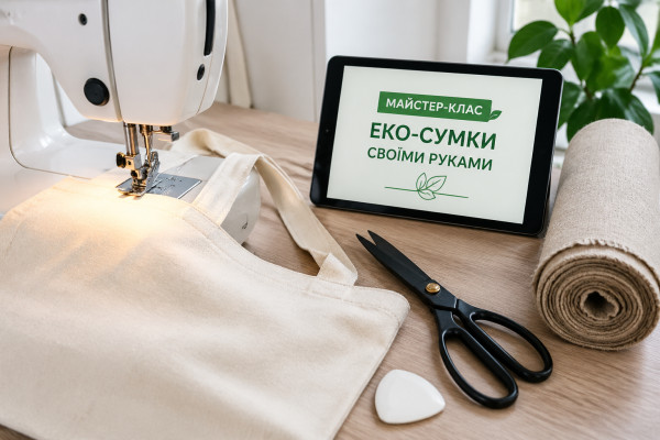 Майстер-клас з виготовлення еко-сумок - 1