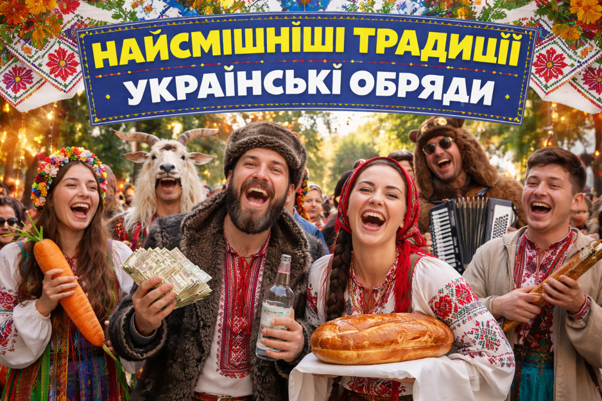 Найсмішніші українські традиції та обряди