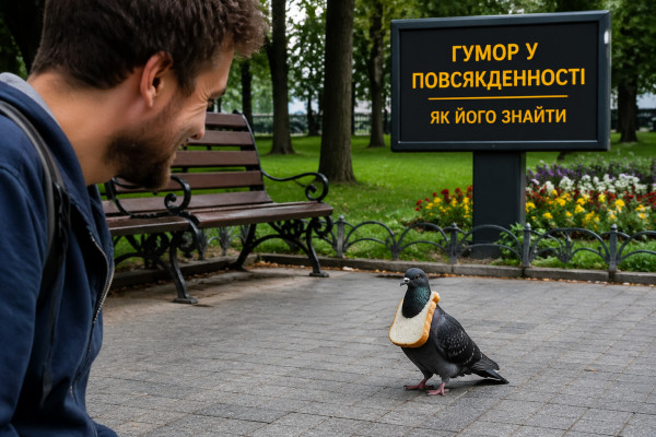 Як знайти гумор у повсякденності - 1