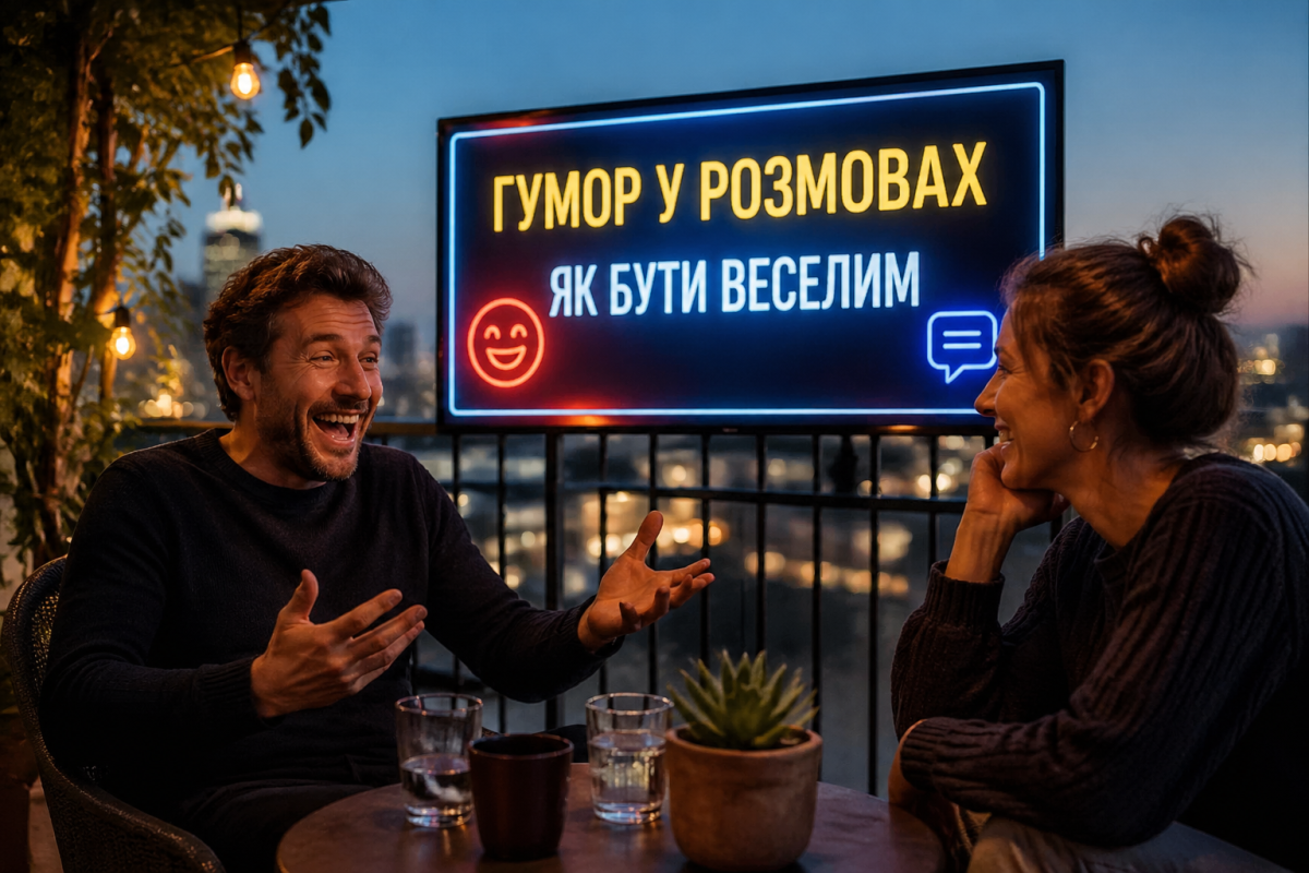 Гумор у повсякденних розмовах: як бути веселим співрозмовником